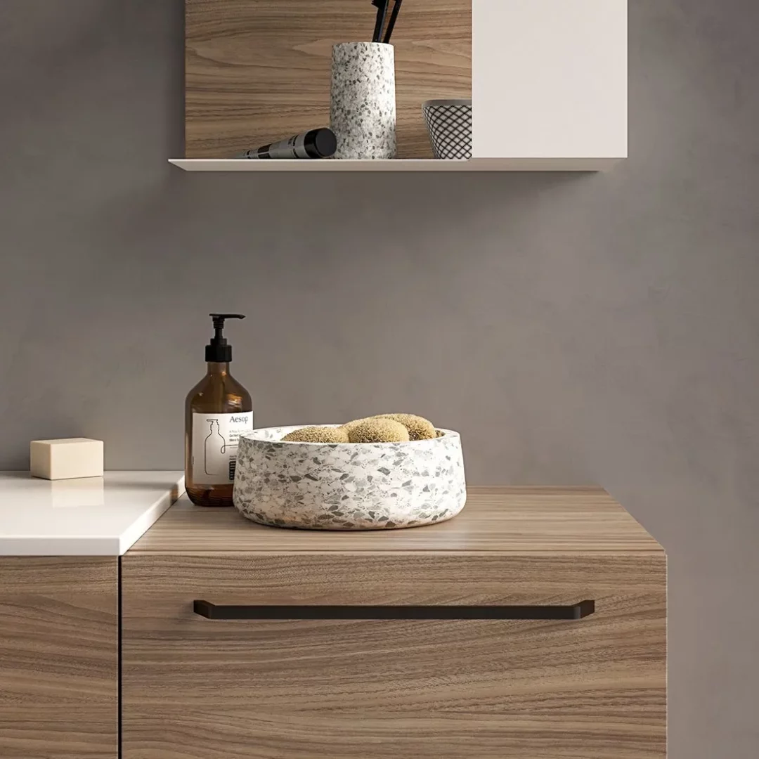IBEY 521 mobile con base accosto e lavabo in ceramica di Ideal Bagni - immagine 2